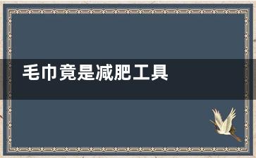 毛巾竟是减肥工具  趣味毛巾减肥操减肚子瘦手臂(一条毛巾减肥好方法)